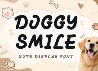 Doggy Smile Font preview image 1