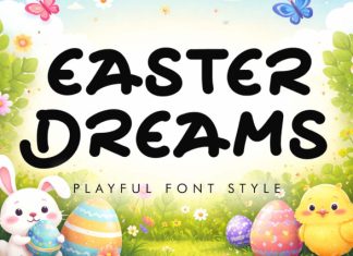Easter Dreams Font preview image 1