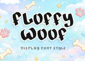 Floffy Woof Font preview image 1
