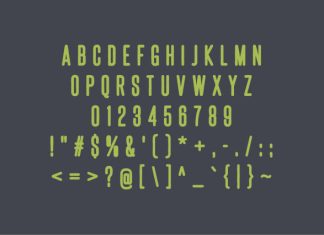 Poversty Font preview image 3