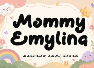 Mommy Emylina Font preview image 1