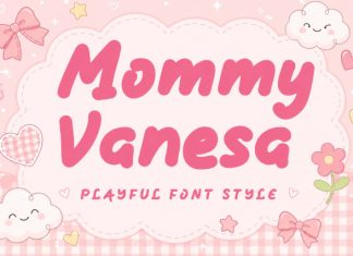 Mommy Vanesa Font preview image 1
