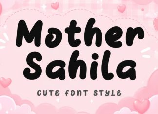 Mother Sahila Font preview image 1