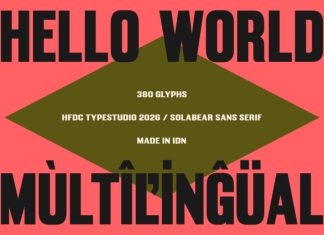 Solabear Demo Font preview image 2