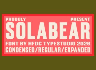 Solabear Demo Font preview image 1