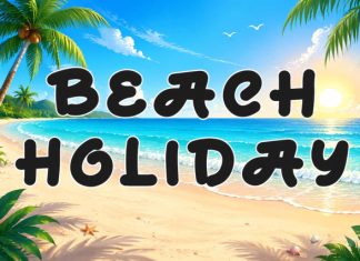 Summer Pleasure Font preview image 2