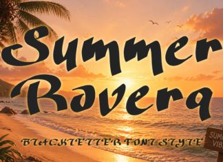Summer Rovera Font preview image 1