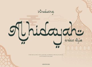 Al Hidayah Font preview image 1