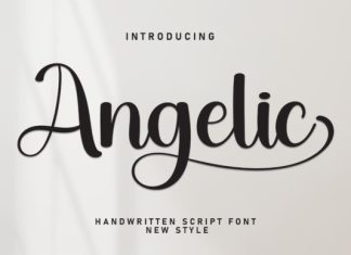 Angelic Handwritten Font preview image 1