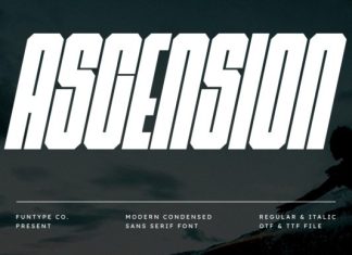 Ascension Font preview image 1