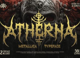 Atherna Font preview image 1