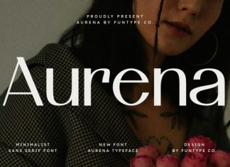 Aurena Font preview image 1