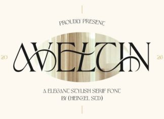 Aveltin Font preview image 1