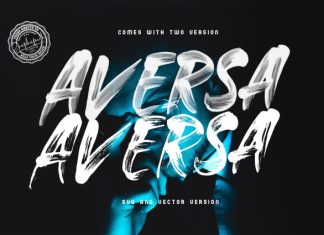 Aversa Vector Font preview image 2