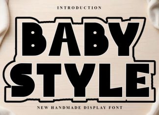 Baby Style Font preview image 1