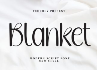 Blanket Handwritten Font preview image 1