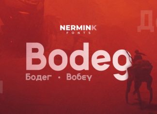 Bodeg Font preview image 1