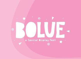 Bolue Font preview image 1