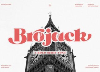 Brojack Font preview image 1