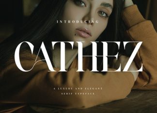 Cathez Font preview image 1