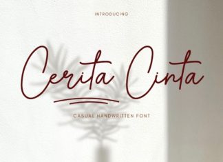 Cerita Cinta Font preview image 1