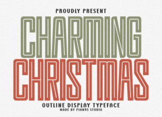 Charming Christmas Font preview image 1