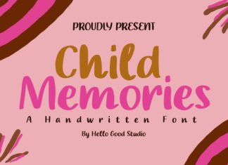 Child Memories Font preview image 1