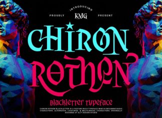 Chiron Rothen Font preview image 1