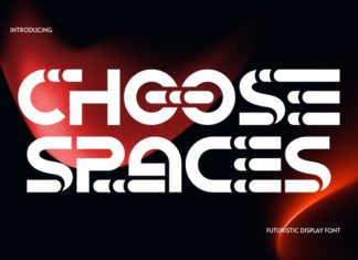 CHOOSE SPACES FONT preview image 1