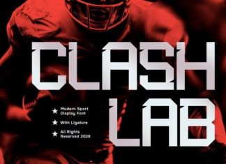 Clashlab Font preview image 1