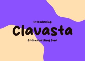 Clavasta Font preview image 1
