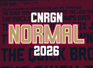 CNRGN Normal Font preview image 1