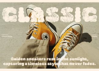 Colence Stamp Font preview image 2