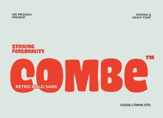 Combe Font preview image 1