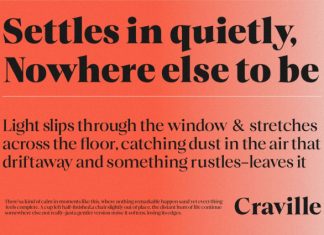Craville Font preview image 2