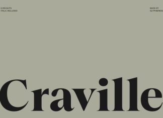 Craville Font preview image 1
