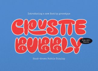 Crustte Bubbly Font preview image 1