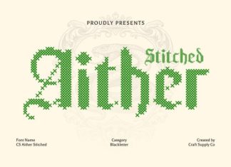 CS Aither Display Font preview image 1