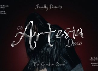 CS Artesia Disco Font preview image 1