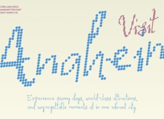 CS Belluga Disco Font preview image 2