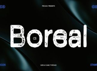 CS Boreal Stamp Font preview image 1