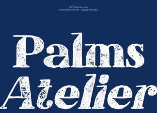 CS Botanica Stamp Font preview image 2
