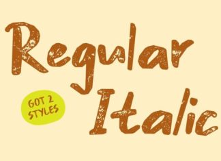 CS Brawley Stamp Font preview image 2