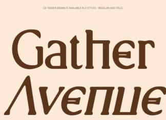 CS Yaeger Drawn Font preview image 2