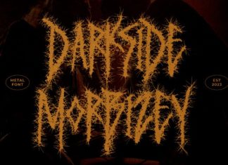 Darkside Morbizey Font preview image 1
