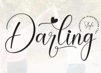 Darling Handwriting Font preview image 1