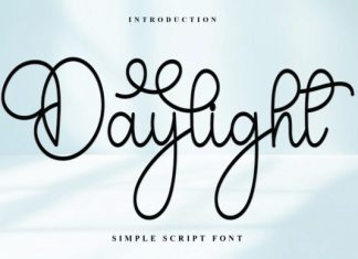 Daylight Handwritten Font preview image 1