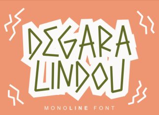 Degara Lindou Font preview image 1