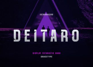 Deitaro Font preview image 1