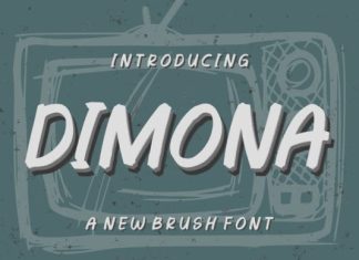 Dimona Font preview image 1